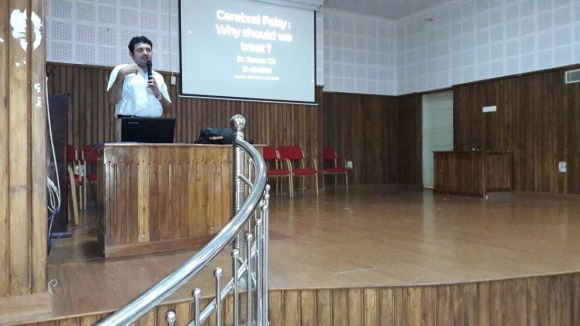 Cerebral palsy awareness lecture for paramedical personnel at ICCONS